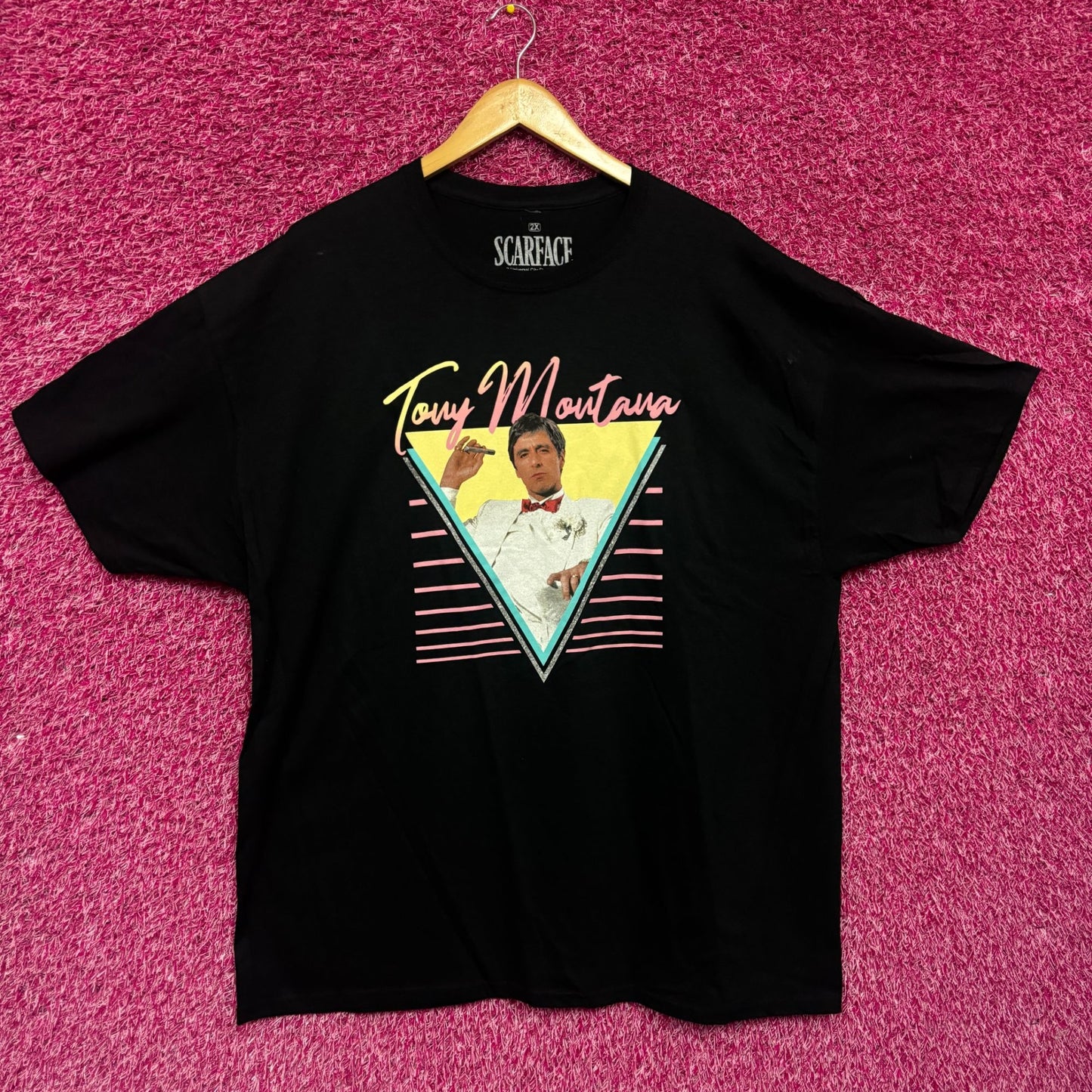 Scarface Tony Montana Movie Tshirt Size 2X