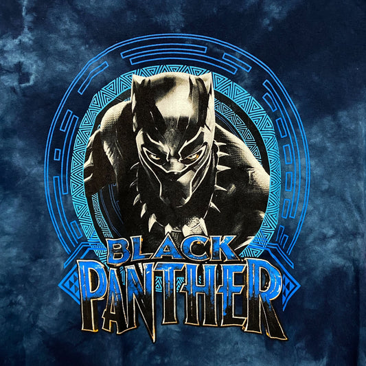 Black Panther T'challa tie dye Tshirt size medium