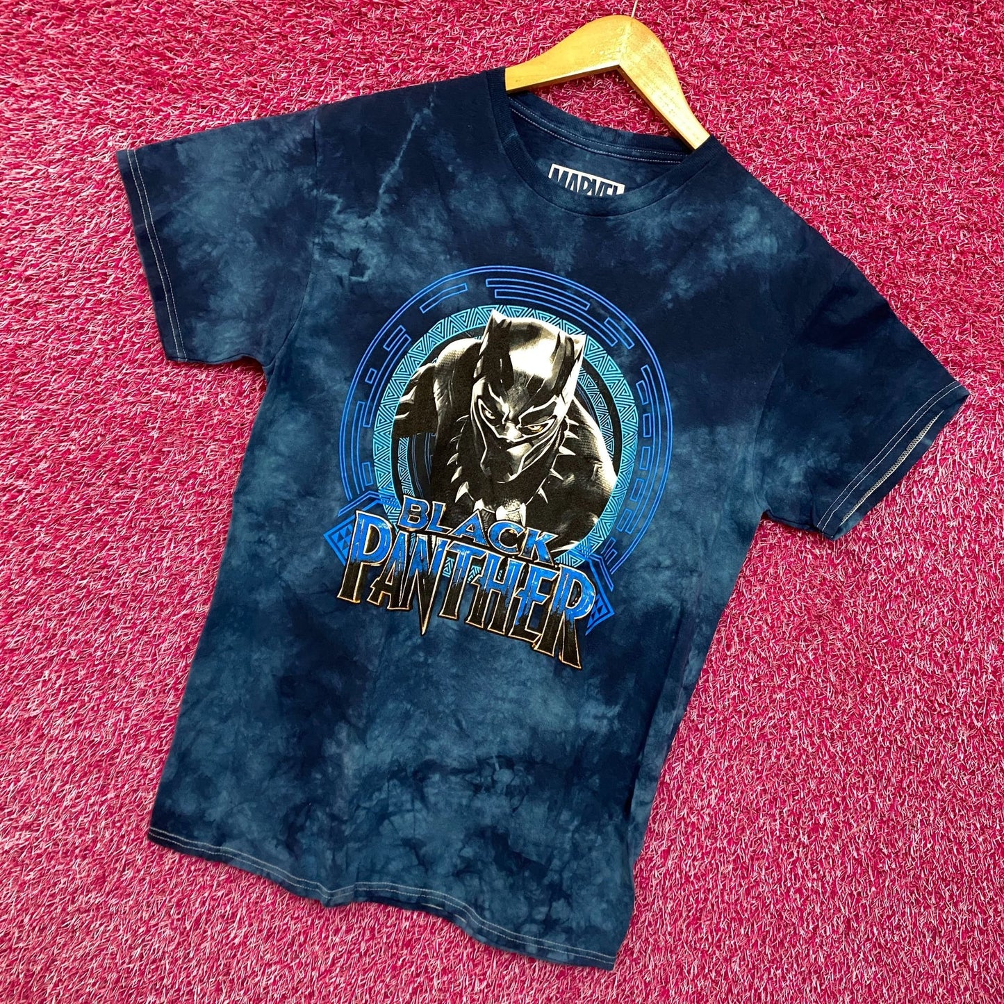 Black Panther T'challa tie dye Tshirt size medium