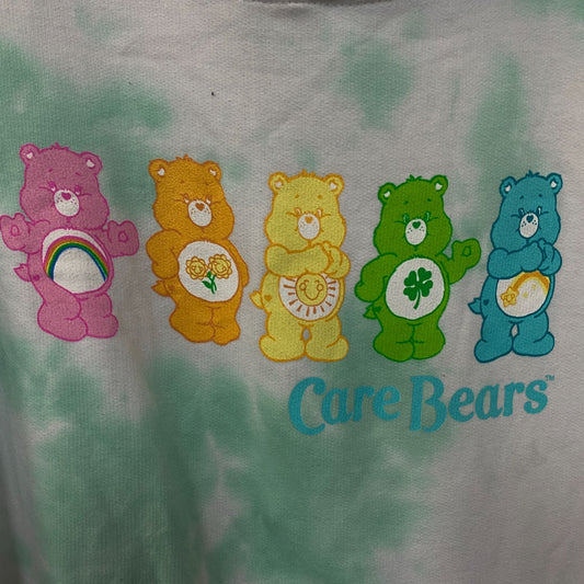 The Original Carebears tiedye Hoodie size Medium