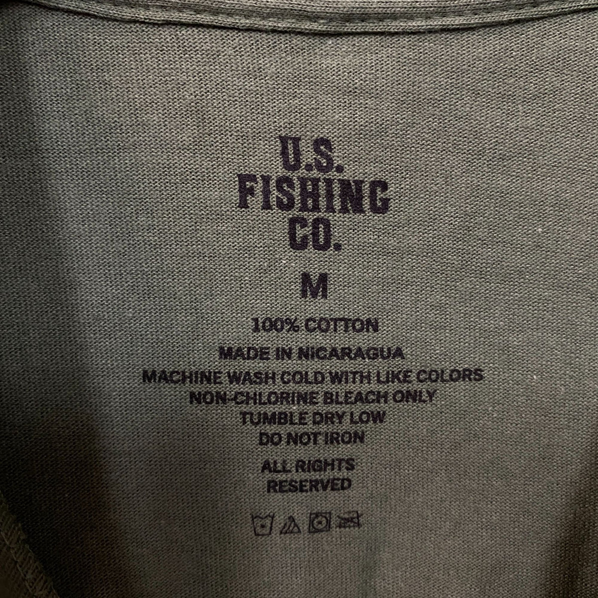 U.S. Fishing Co. "Bear Lake Bass Tournament 1989" Graphic T-Shirt Medium