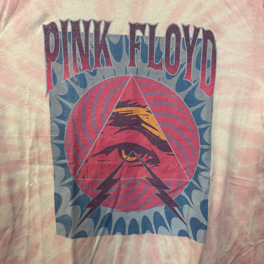 Pink Floyd Dark Side of the Moon Psychedelic Band Tie Dye M