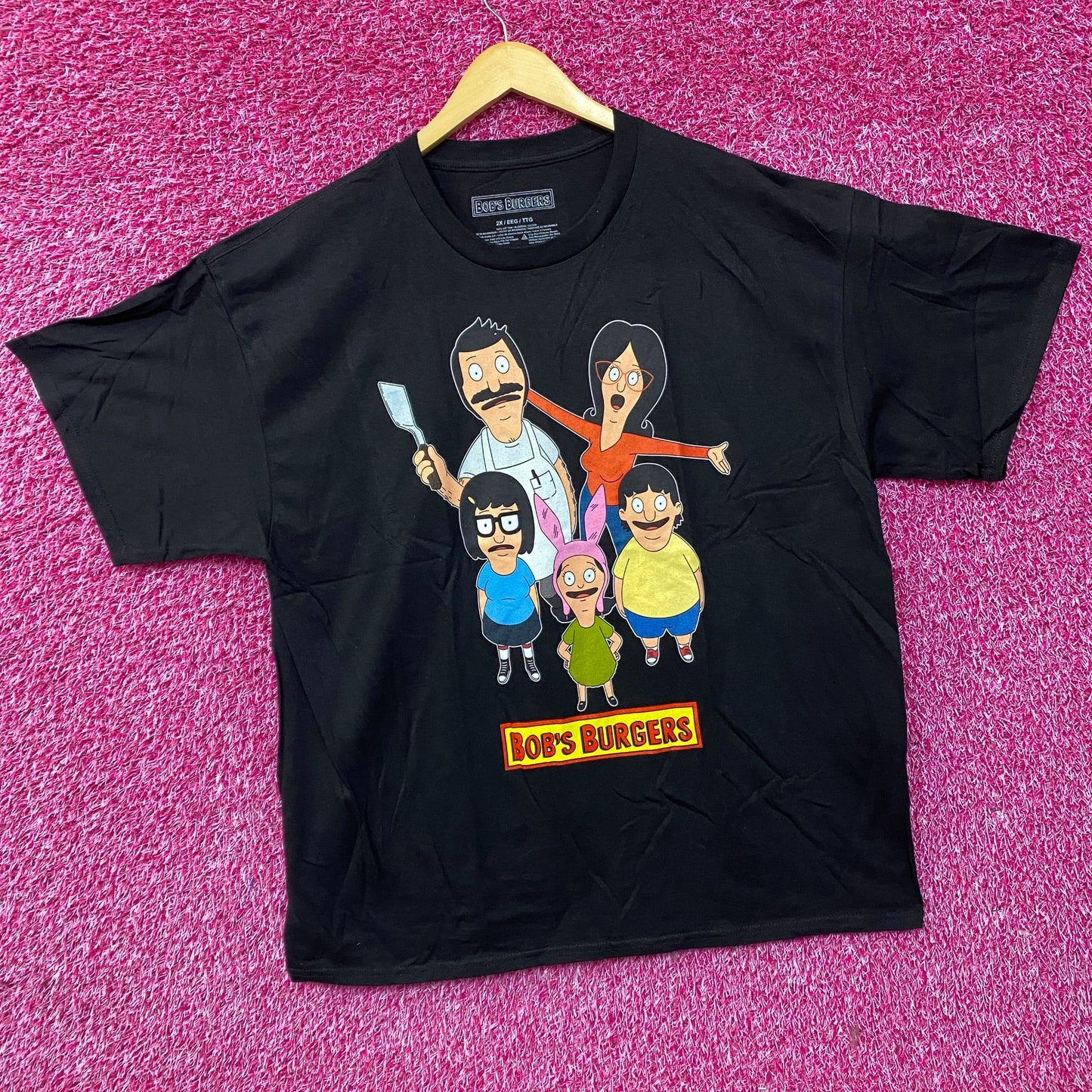 Bob's Burgers Belcher Family T-Shirt 2XL