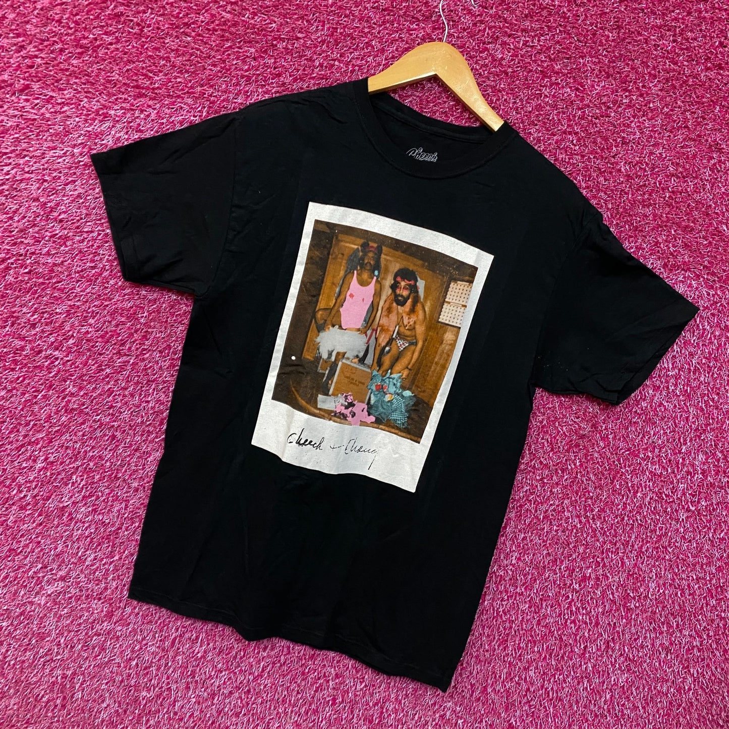 Cheech and Chong Polaroid Long sleeve Tshirt size medium