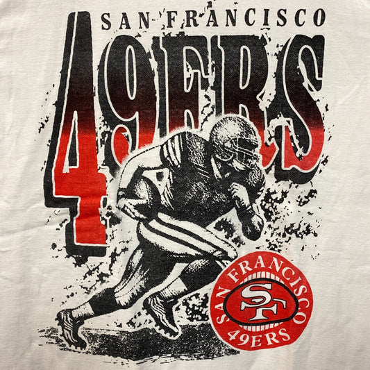 Junk Food Clothing NFL San Francisco 49ers Rushing Flea Market T-Shirt Small