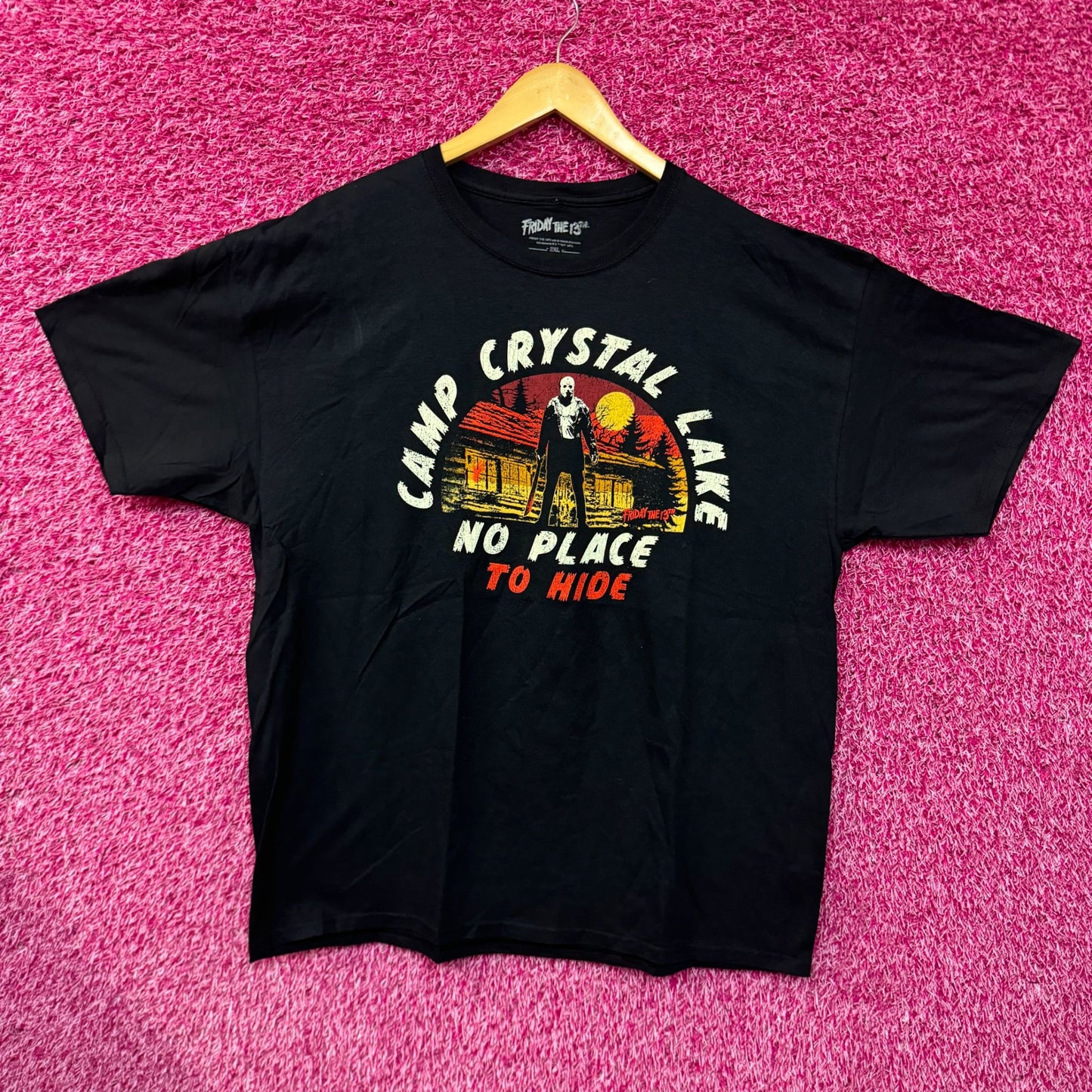 Friday the 13th Camp Crystal Lake T-shirt size 2XL.