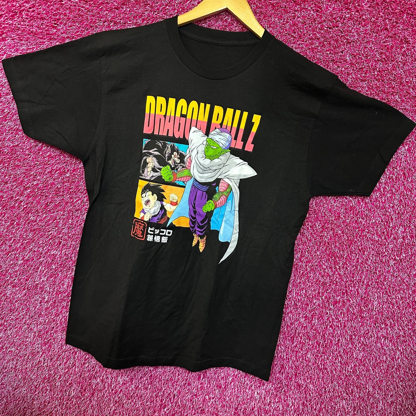 Dragon Ball Z Piccolo and Gohan Saiyan Mode Anime Tee L