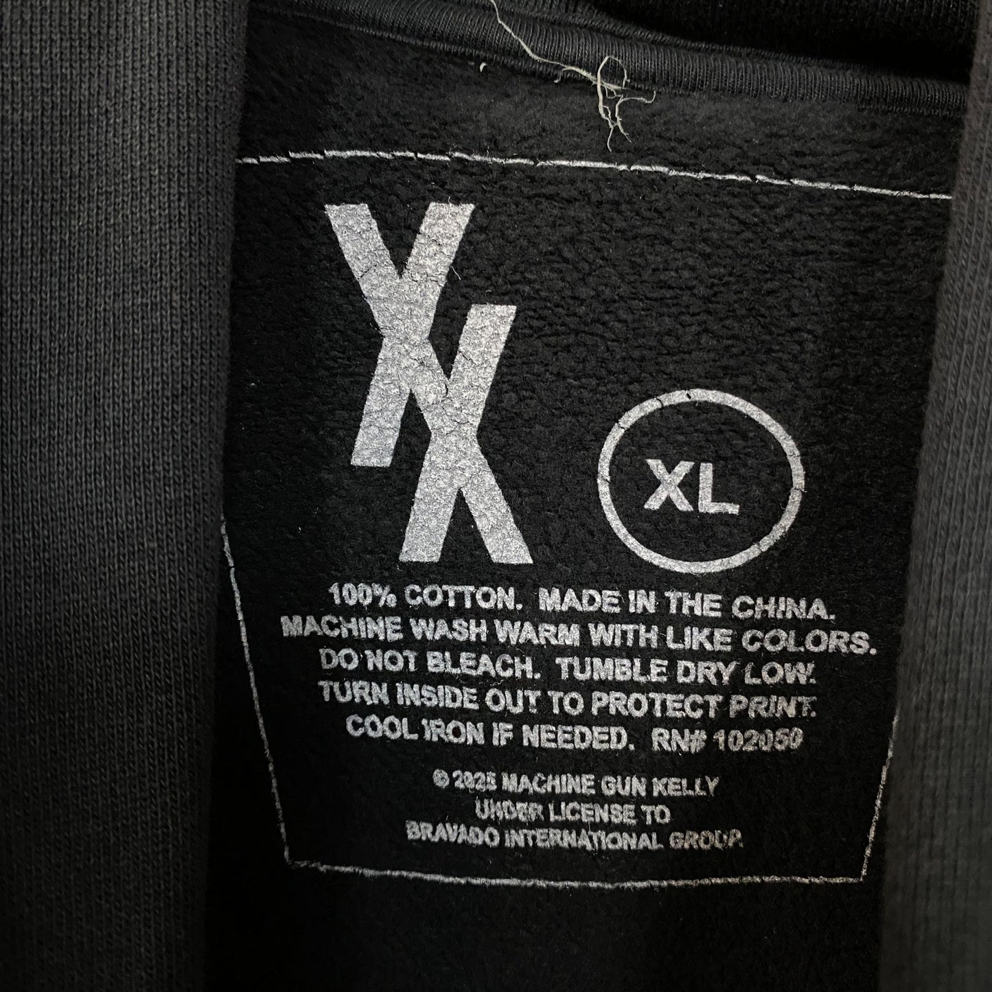 Machine Gun Kelly Tickets to My Downfall Pullover Hoodie XL