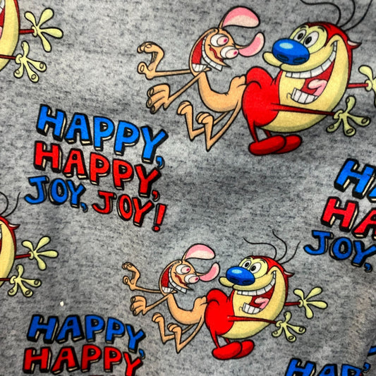 Ren & Stimpy Happy Happy Joy, Joy Graphic Lounge Pants XXL