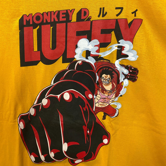 One Piece Luffy Gear 4 Bounce Man Whole Cake Island Arc T-Shirt 2XL