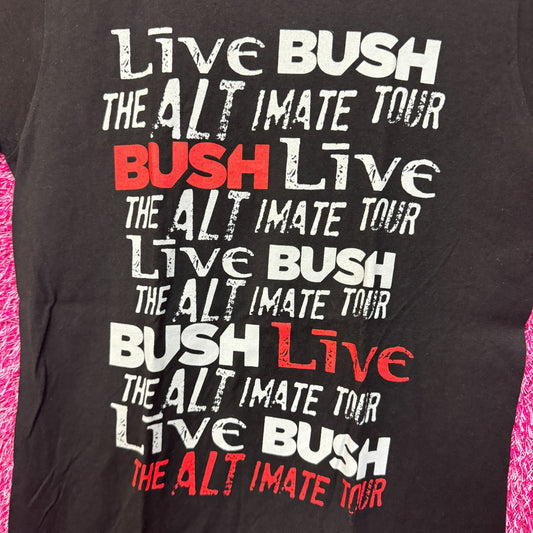 Bush the alt imate tour T-shirt size small
