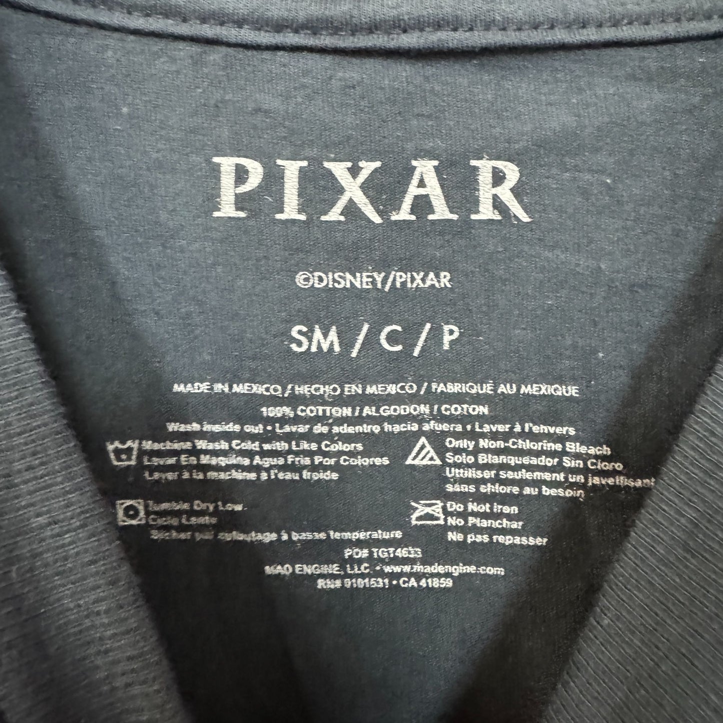Pixar Characters T-shirt size Small