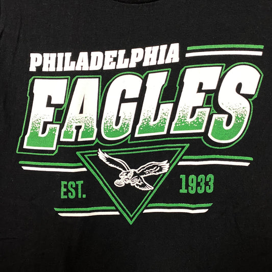 NFL Junk Food Philadelphia Eagles Black Tshirt size XS