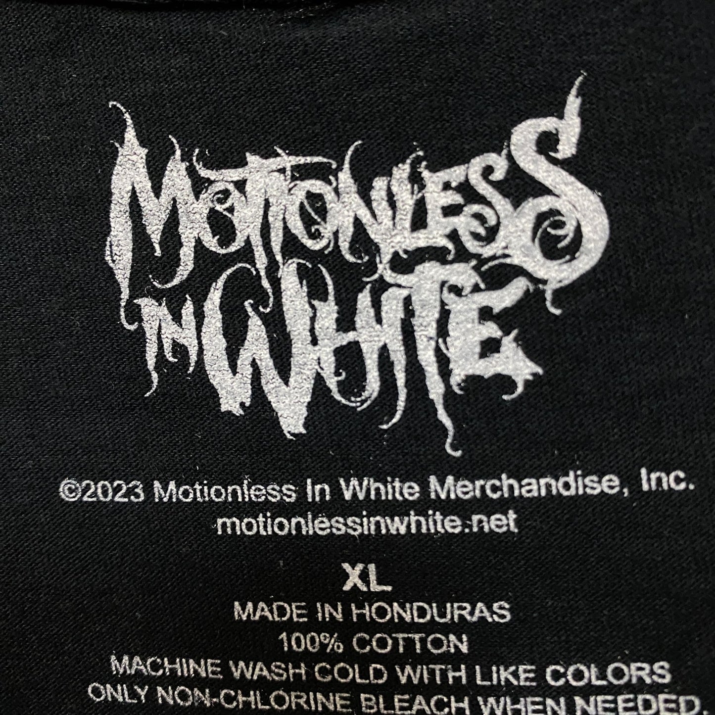 Motionless in White Empress Metal Rock Tshirt size Extra Large
