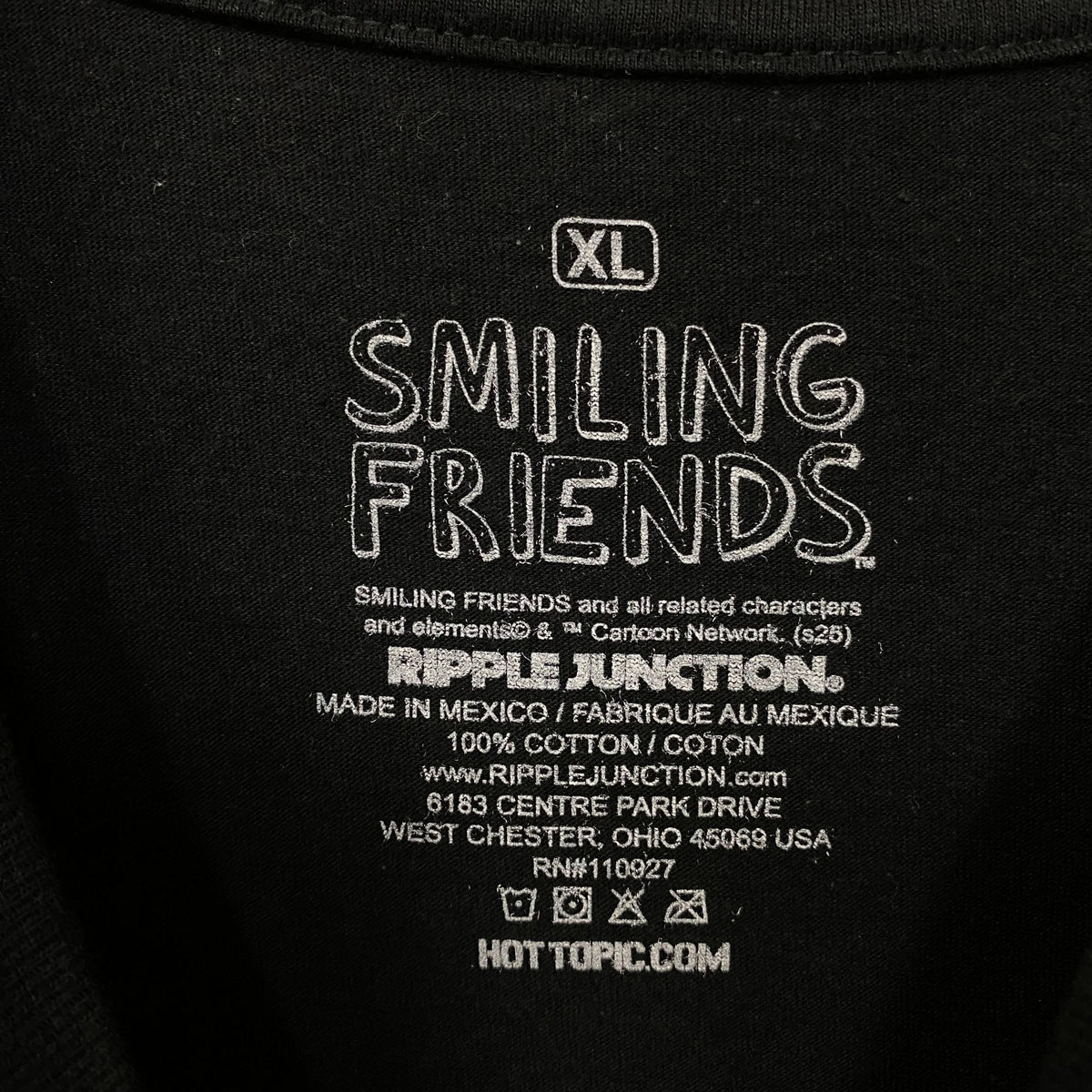 Smiling Friends Characters Graphic T-Shirt XL