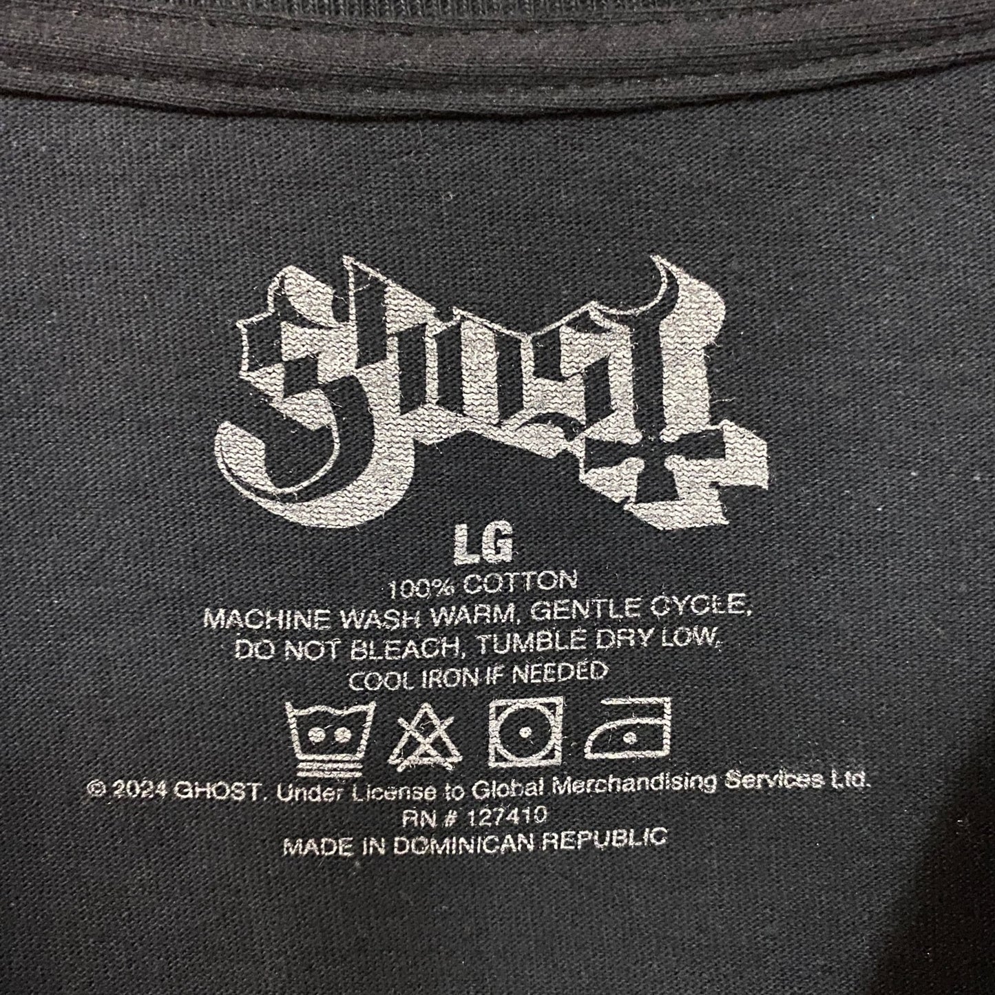 Ghost Papa Emeritus III Vitruvian Man T-Shirt Large