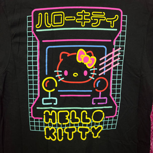 Hello Kitty Neon Arcade game Tshirt size medium