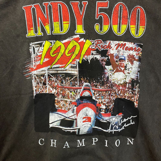 1991 Indy 500 Champion Rick Mears T-Shirt 2XL