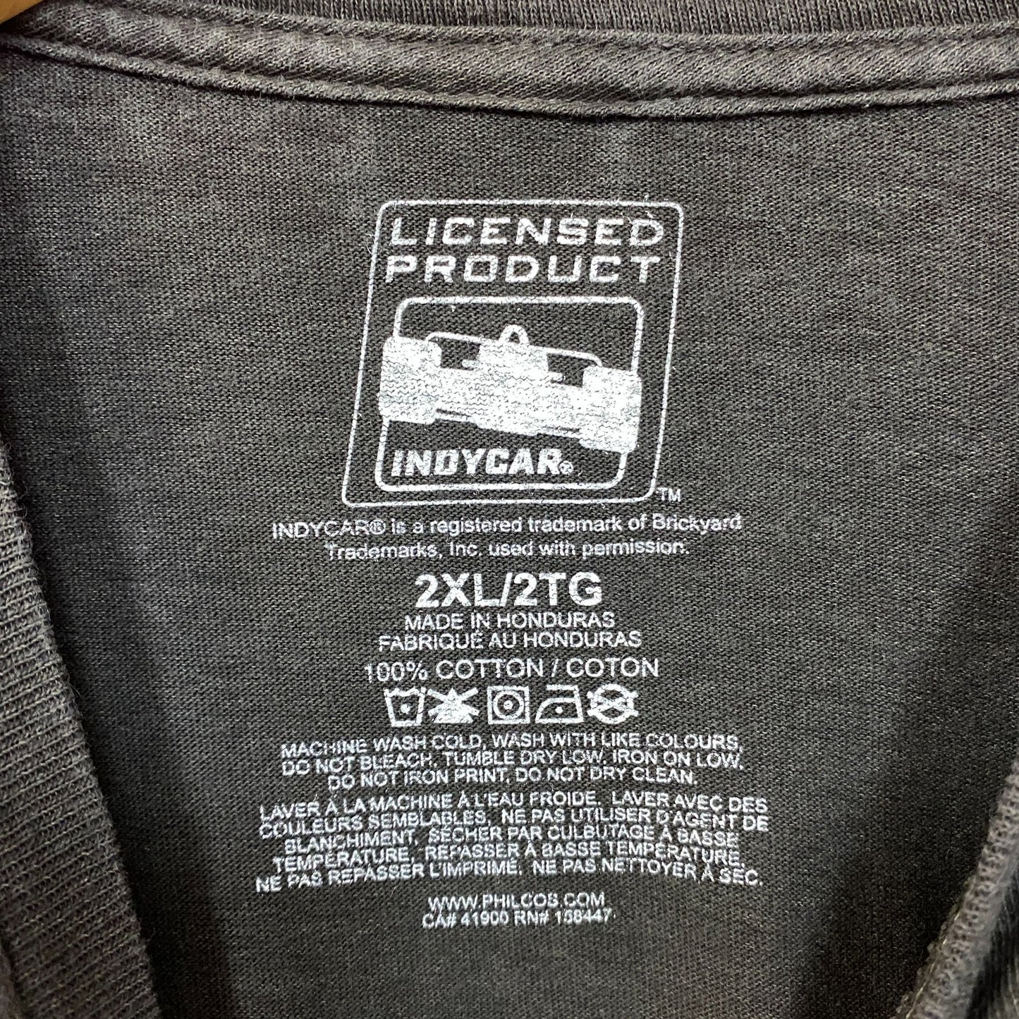 1991 Indy 500 Champion Rick Mears T-Shirt 2XL