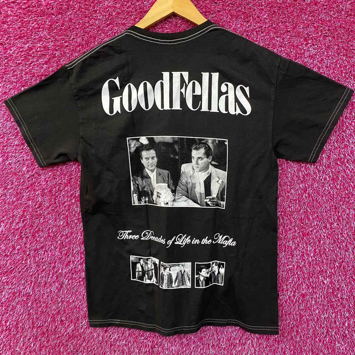 The Goodfellas : The Movie Three Decades of Life in the Mafia T-Shirt Medium