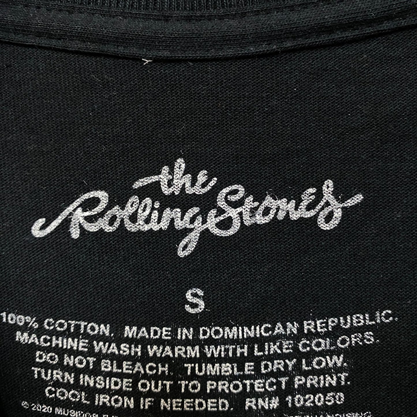 The Rolling Stones US TOUR 1975 Rock Tshirt size Small