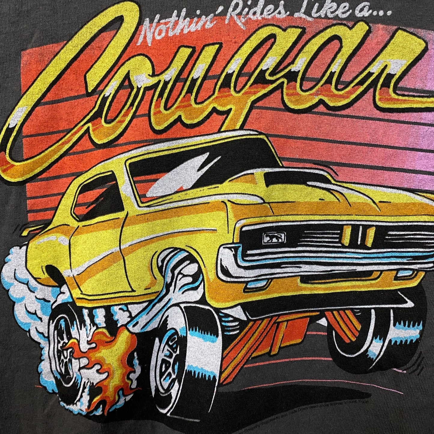 Junk Food Clothing Ford "Nothing Rides Like a Cougar" Flea Market Tee 2XL
