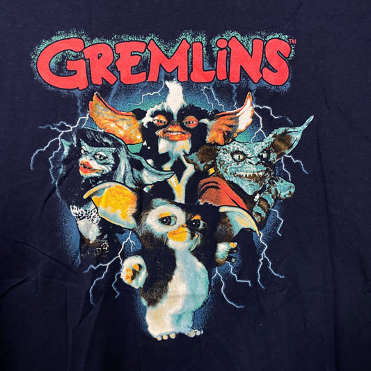 Gremlins navy blue Tshirt size medium