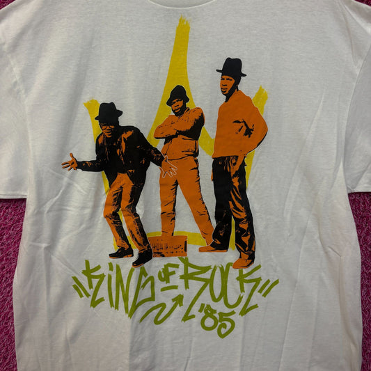 Run DMC King of Rock 85' Rap tee size 2xl