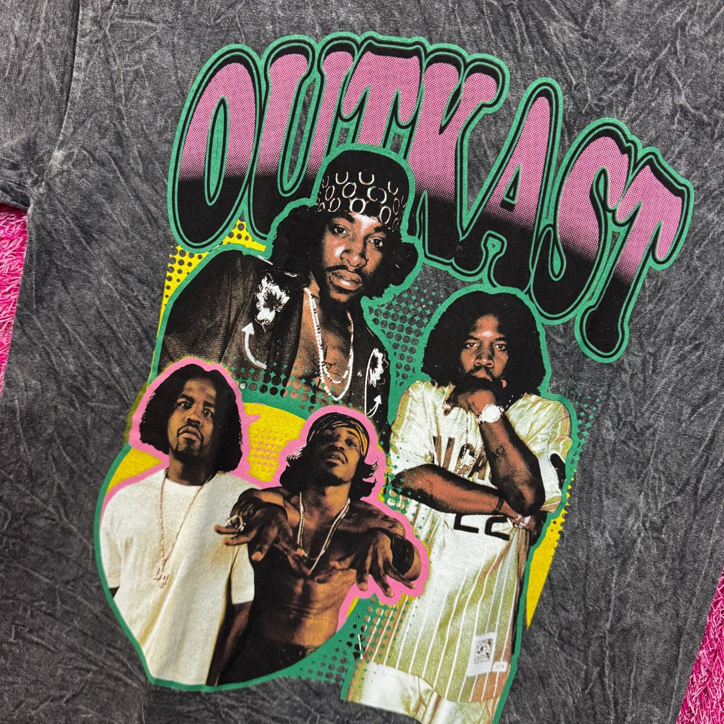 OutKast Andre 3000 & Big Boi Dirty South Hip Hop Duo Tee M