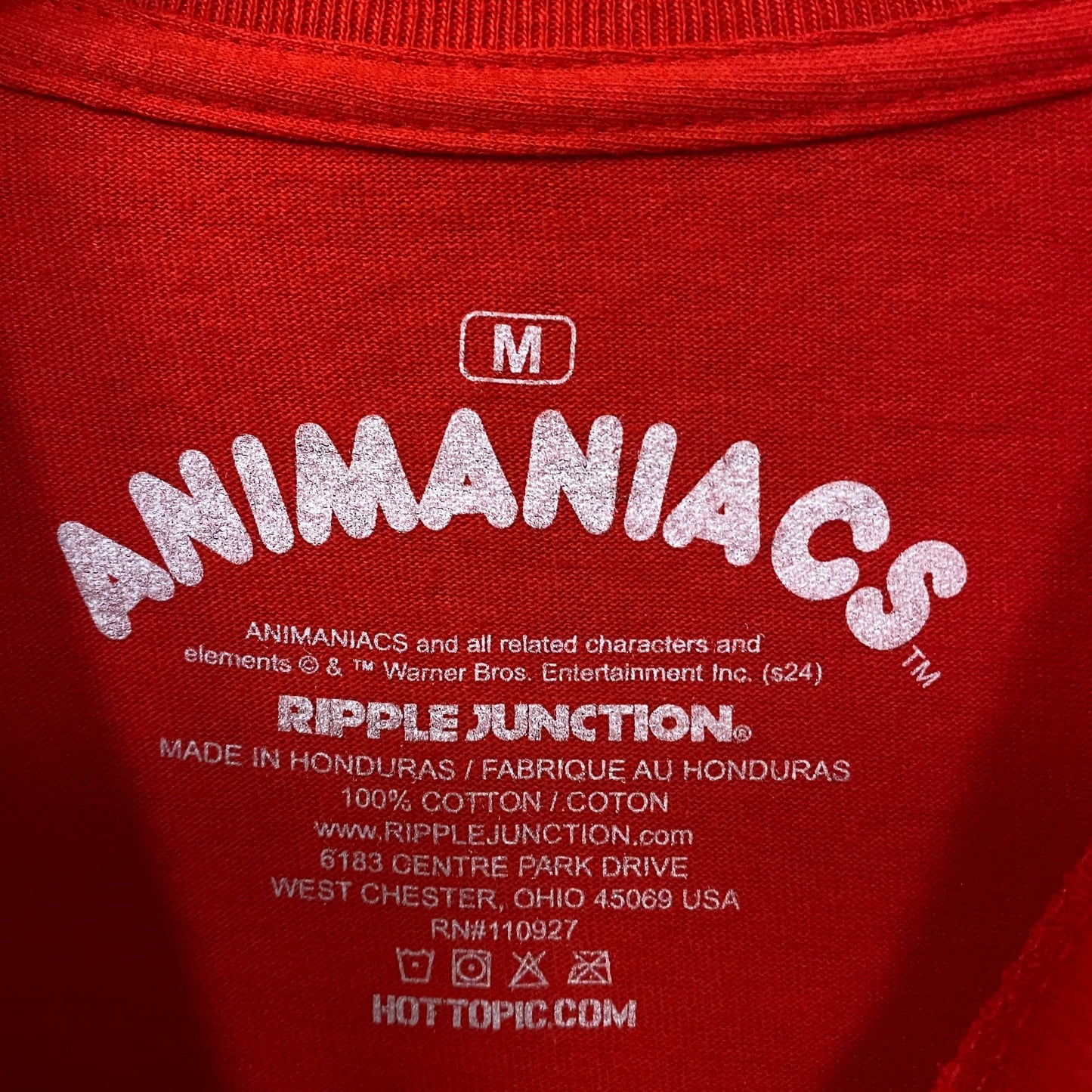 Animaniacs Warner Siblings Characters Graphic T-Shirt Medium