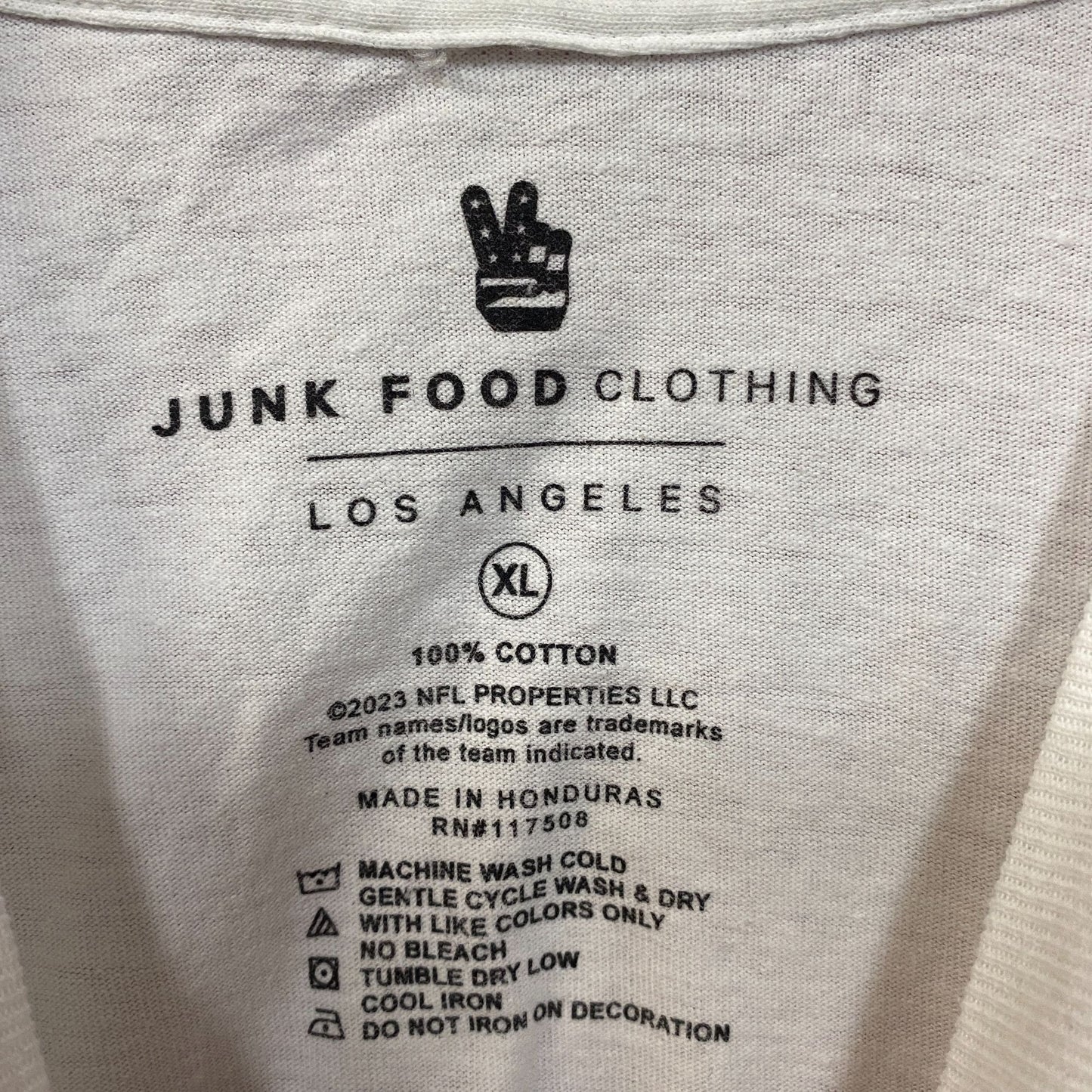 NFL Miami Dolphins Yardage Graphic Design T-shirt XL