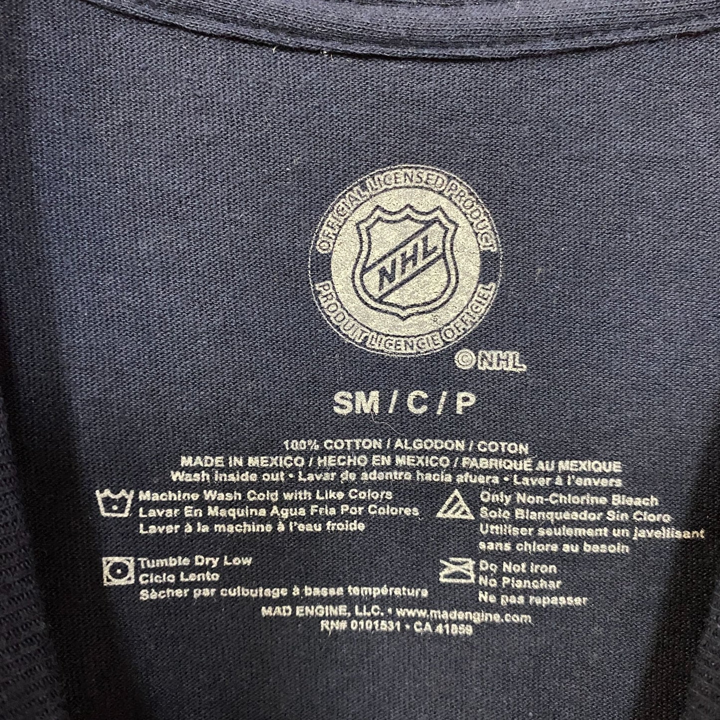 Winnipeg Jets NHL Hockey Graphic Design T-Shirt SM