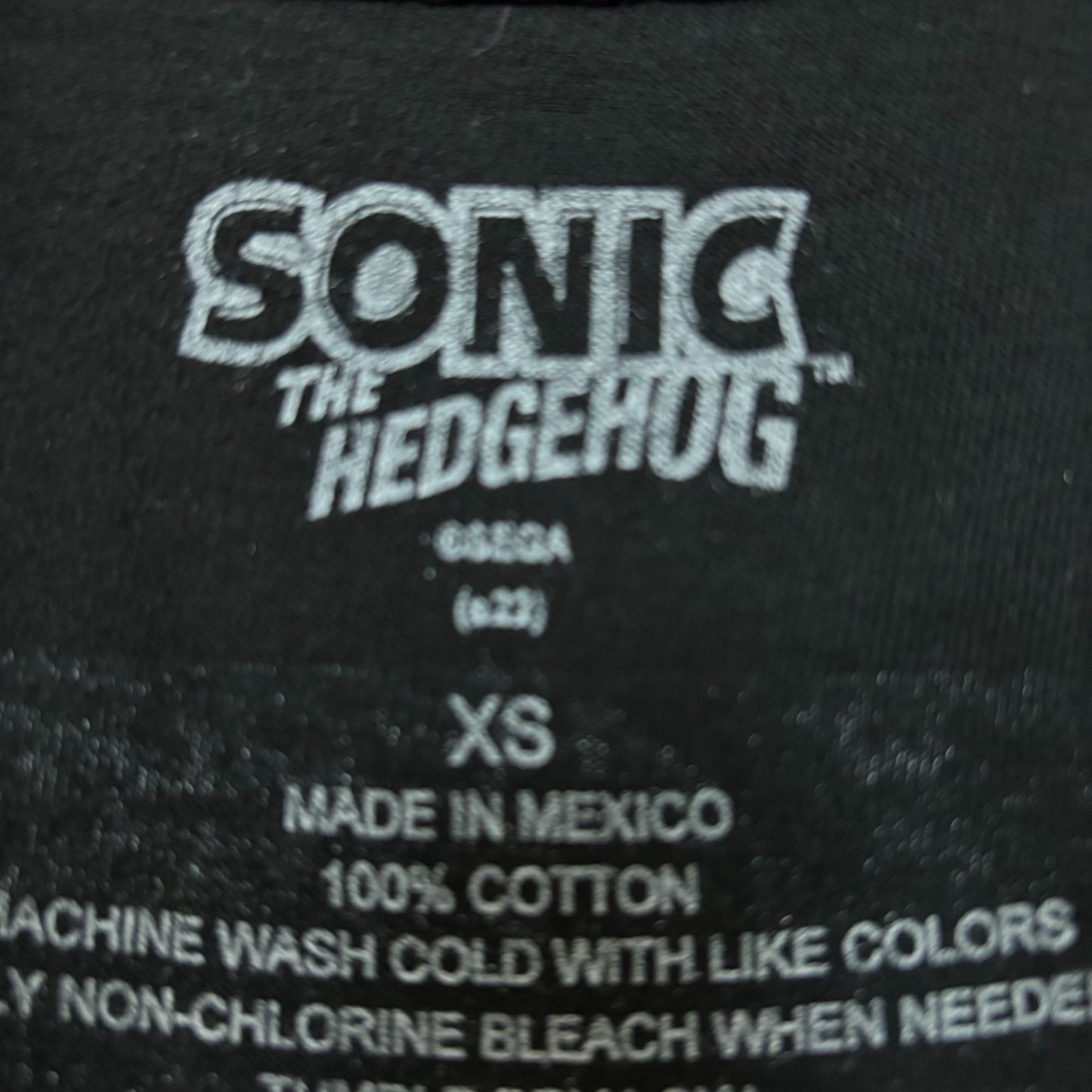 Sonic The Hedgehog 3 Cartoon Promo T-Shirt Extra Small