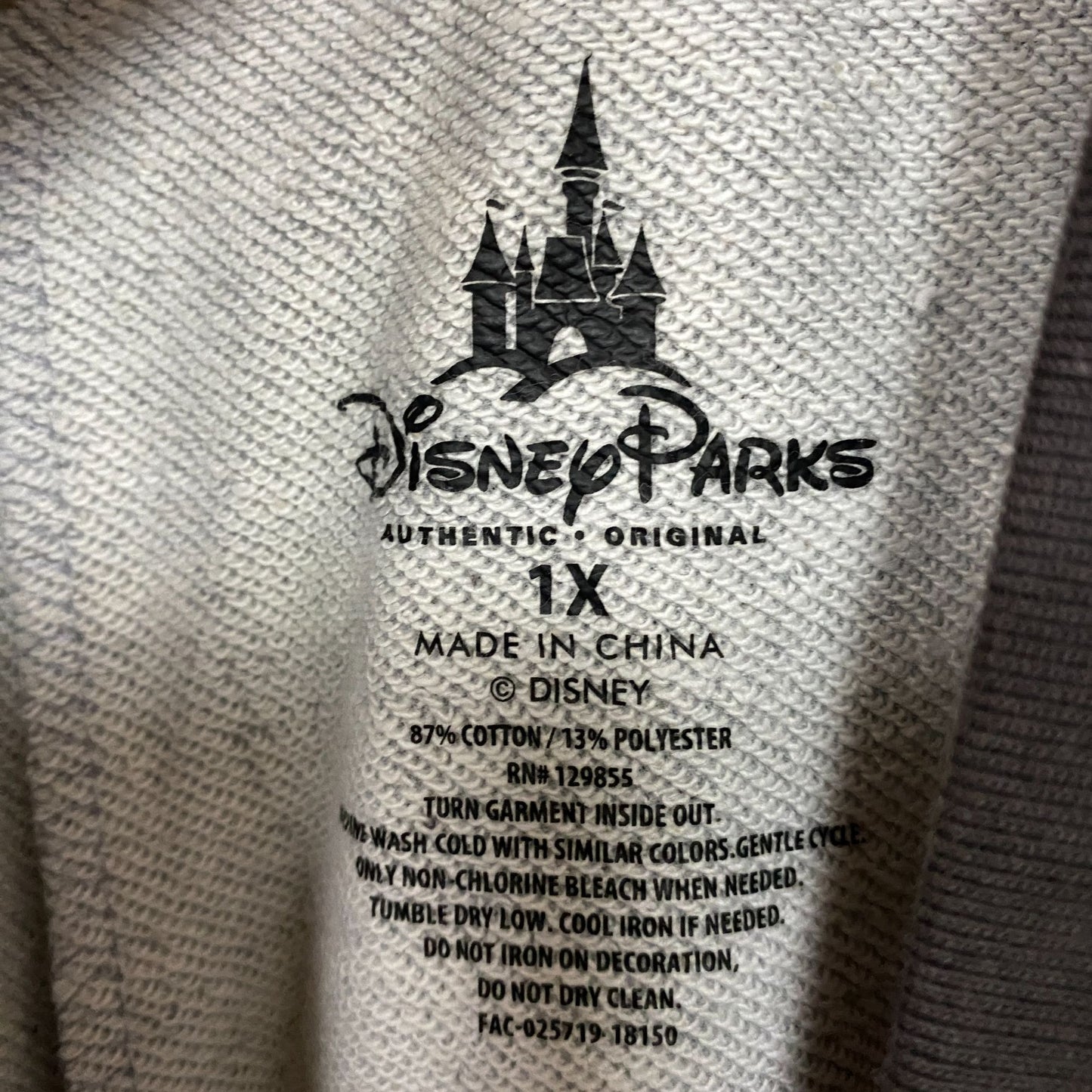 Disney Resort '55 Logo Parks Authentic Original Joggers 1X