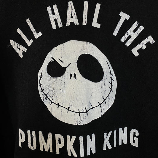 Jack Skellington All Hail The Pumpkin King Hoodie size Small