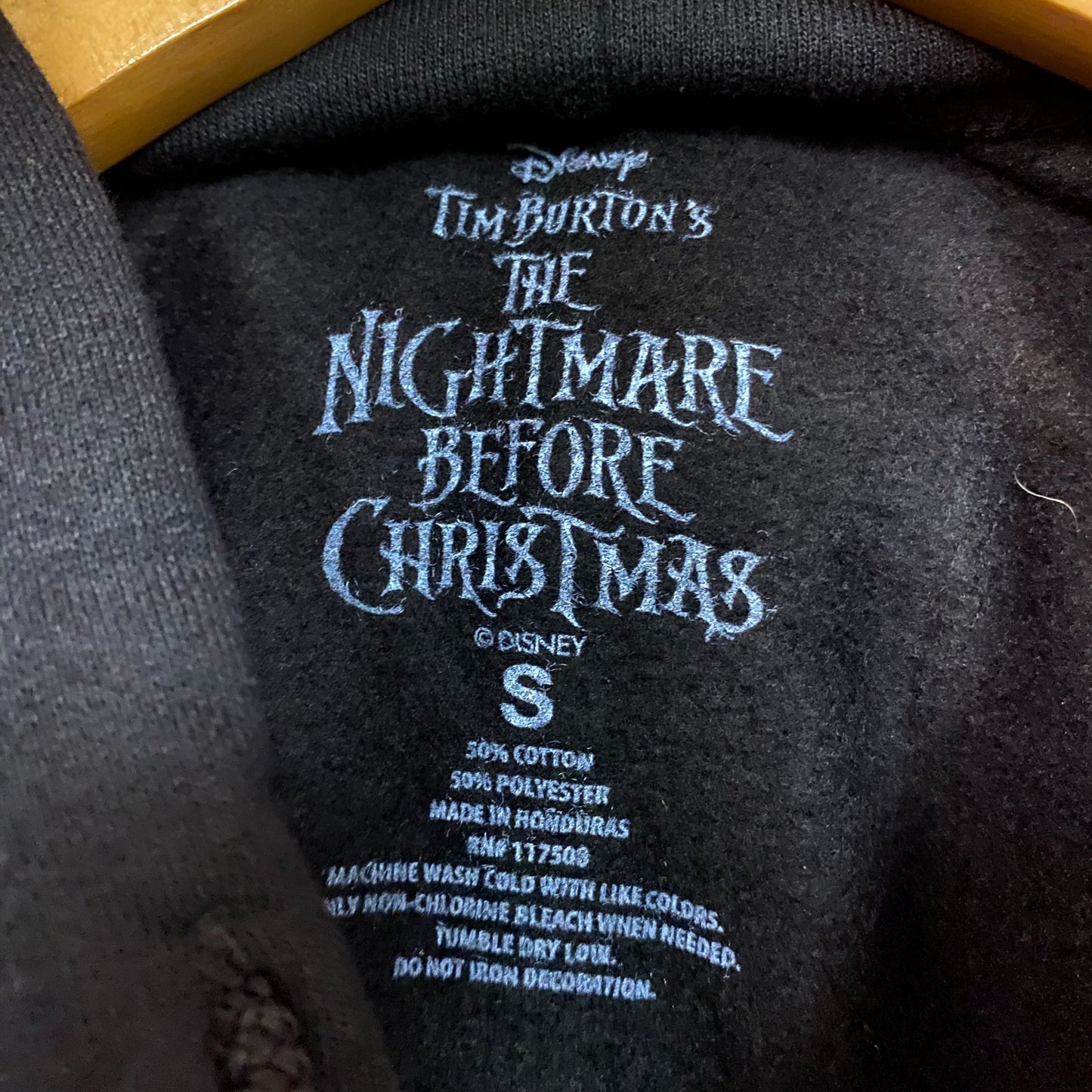 Jack Skellington All Hail The Pumpkin King Hoodie size Small