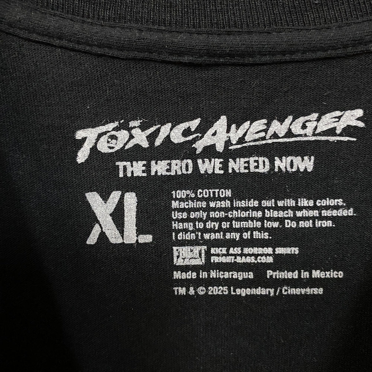 The Toxic Avenger: The Hero We Need Now T-Shirt XL