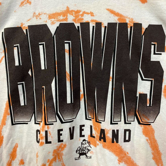 NFL Franchise AFC North Cleveland Browns Tie-Dye Long Sleeve XL