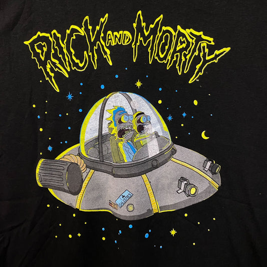 Rick and Morty Cartoon Network Adult Swim TV Series Tee L