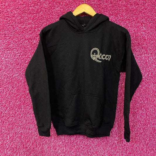 Queen Classic Crest Graphic Pullover Hoodie XS