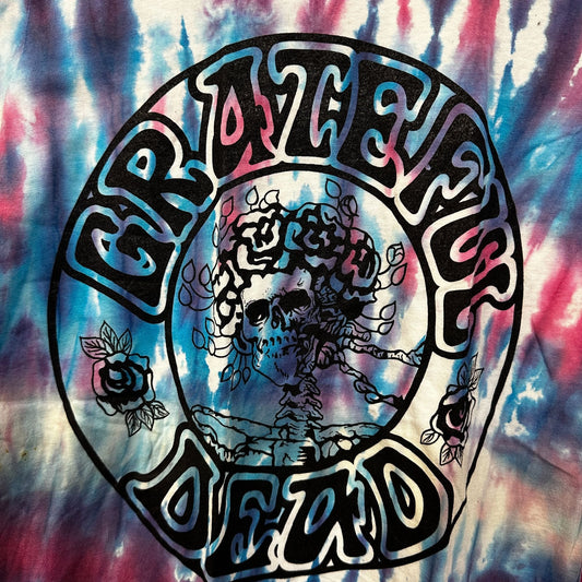 Grateful Dead Big Bertha Psychedelic Rock Jam Band Tie Dye S