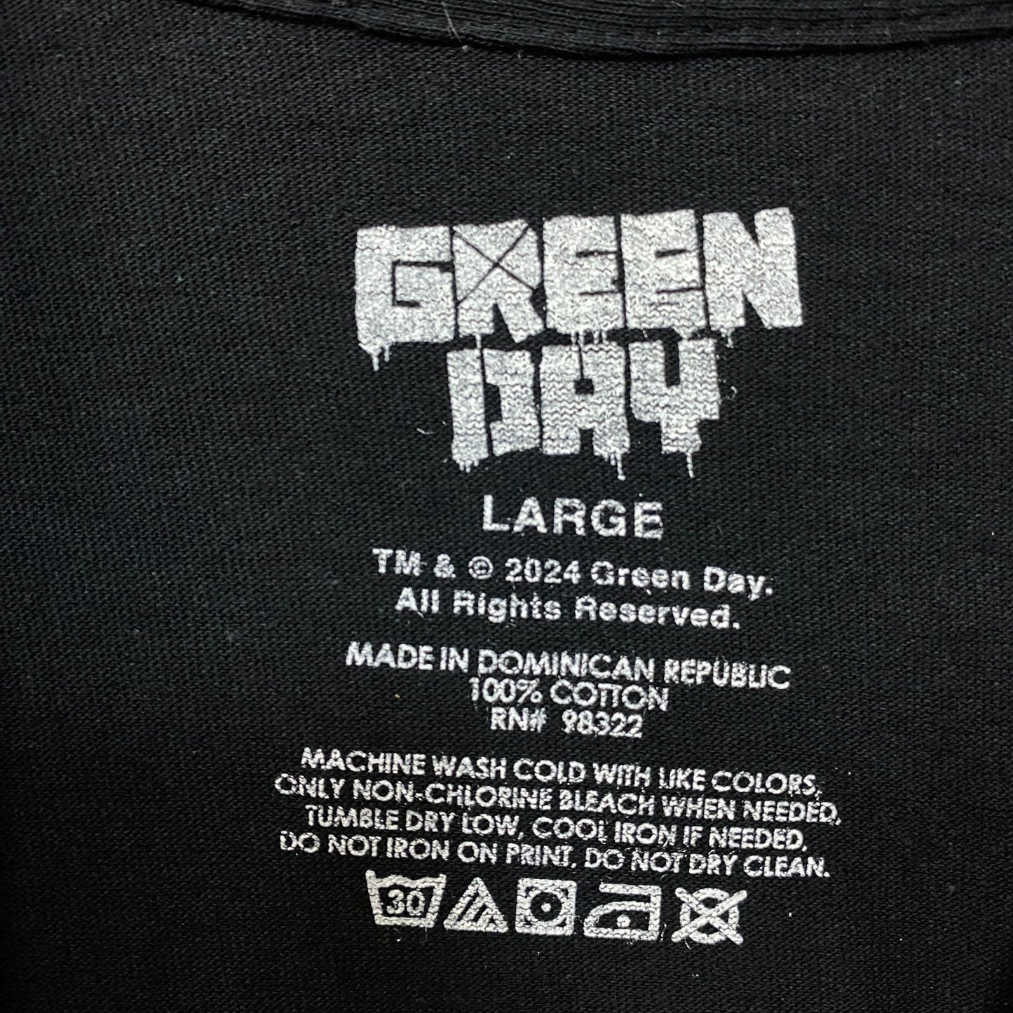 Green Day American Dream Abduction Saviors Album T-Shirt Large
