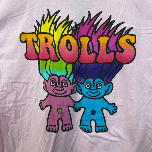 Good Luck Trolls 60th Anniversary Toy Promo Tee L