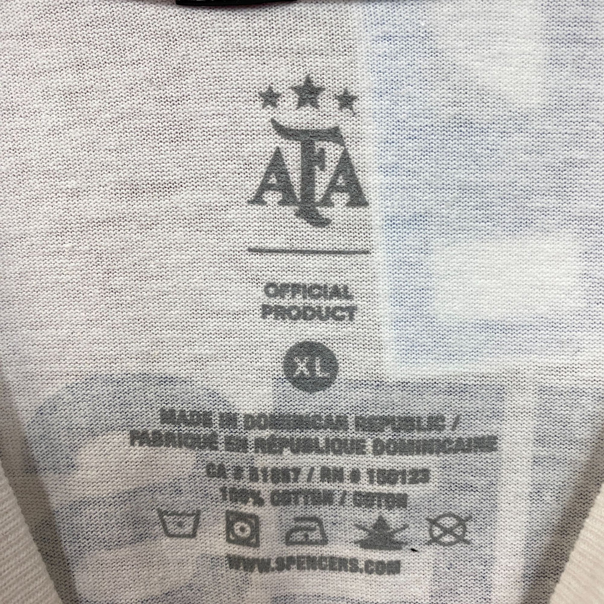 Adidas Argentina #10 Lionel Messi Graphic T-Shirt XL