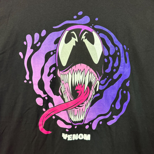 Venom Face ombre swirl T-shirt size 3XL