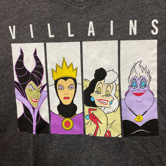 Disney Women Villains Graphic Design T-Shirt M