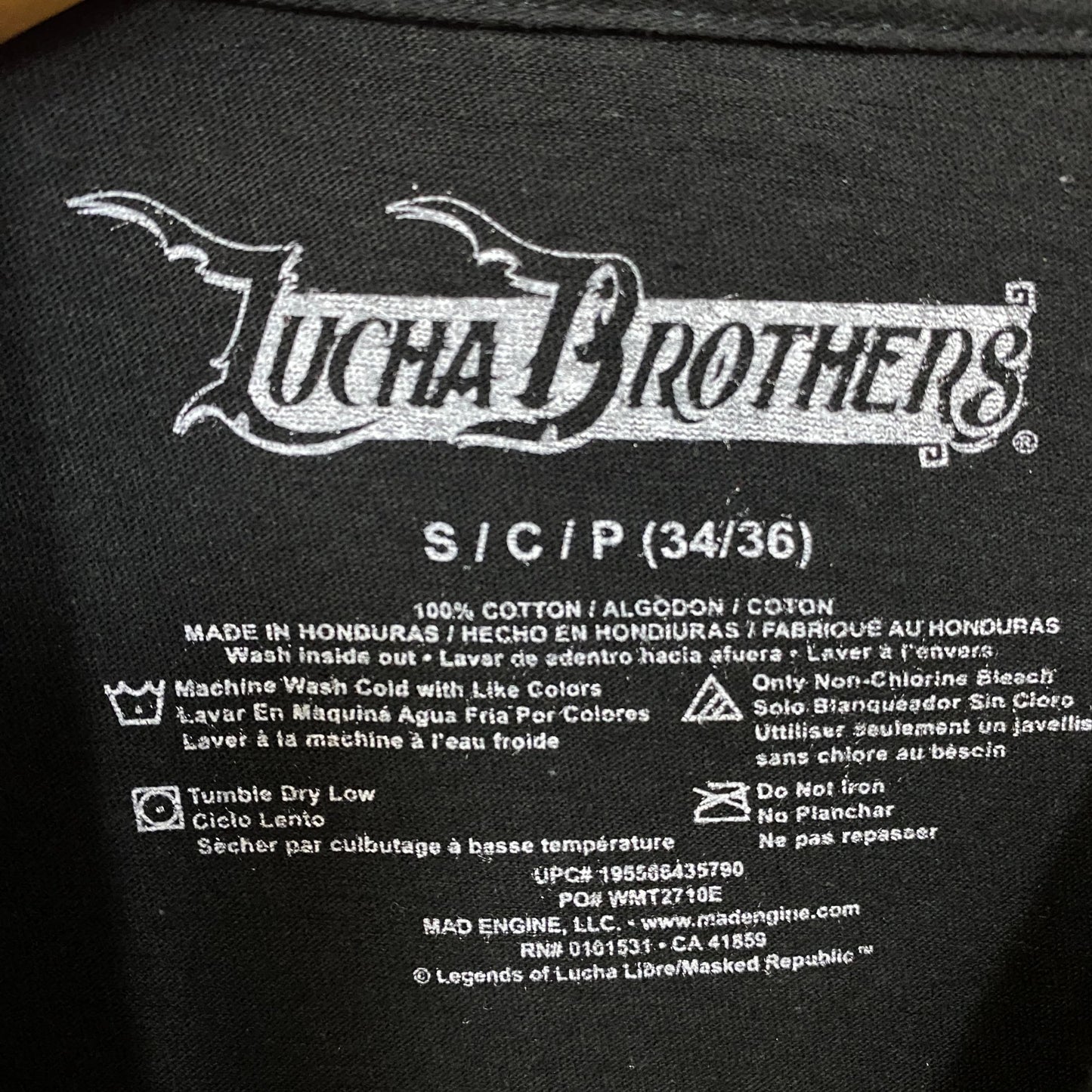 The Lucha Brothers Penta & Rey Fenix Graphic T-Shirt Small