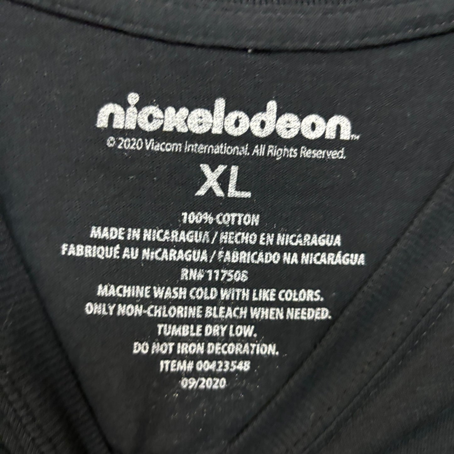 Nickelodeon Reptar 91 Shiny Tshirt size XL