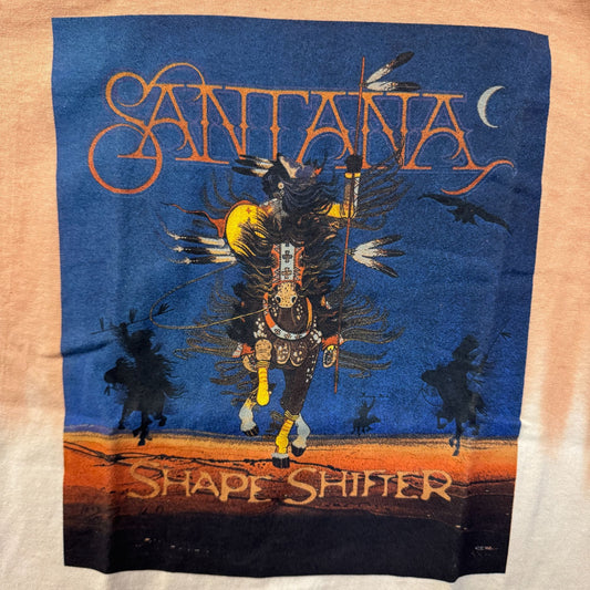 Santana Shape Shifter Album Cover Latin Rock Band Dip Dye M