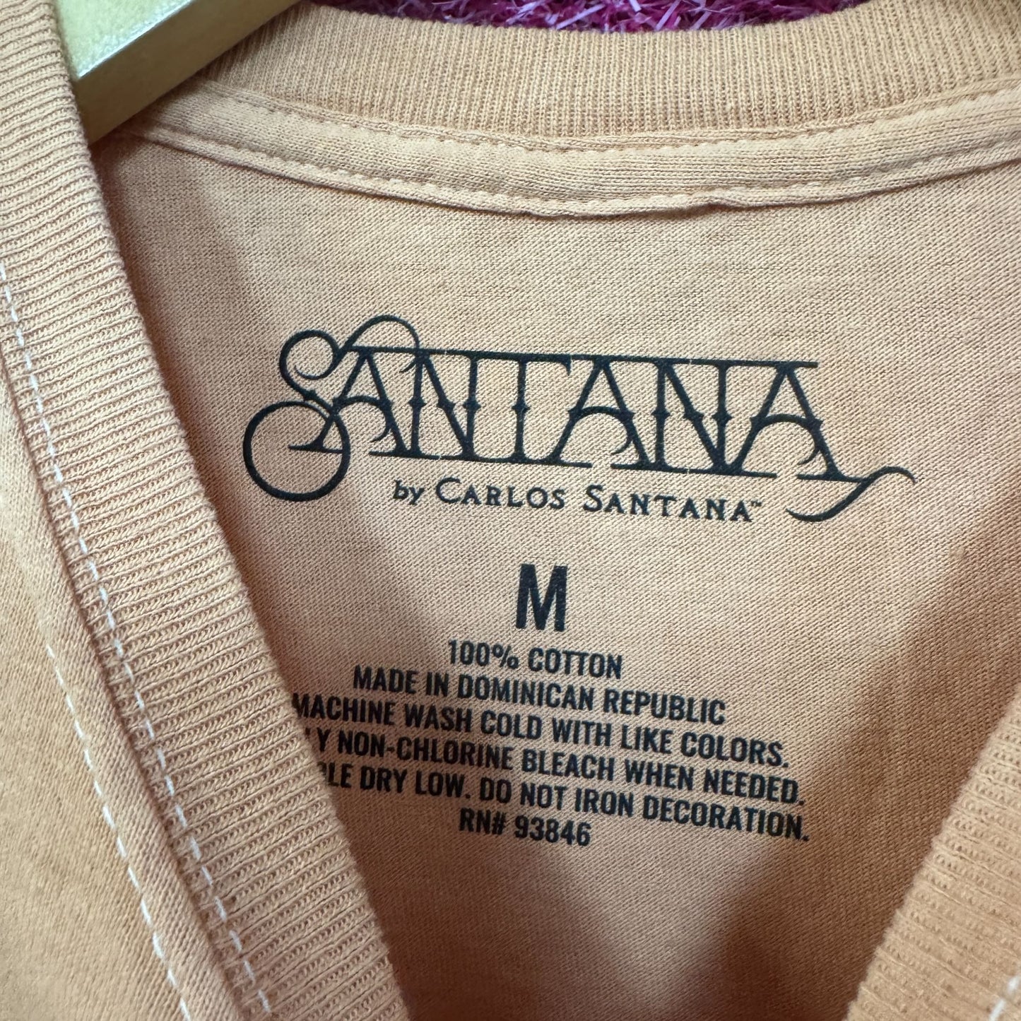 Santana Shape Shifter Album Cover Latin Rock Band Dip Dye M
